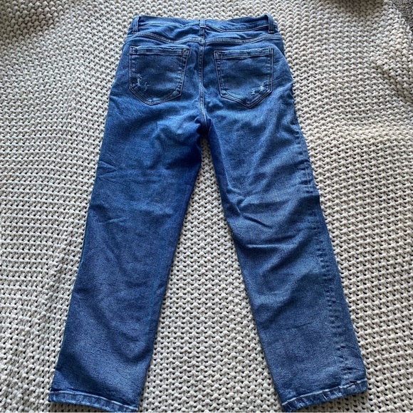 Kensie vintage luxe “the Ella” high rise straight dark jeans - Picture 3 of 5